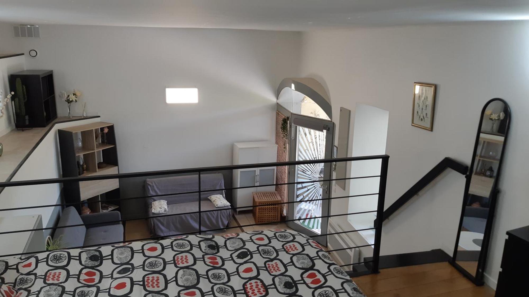 Petit Loft Face Riviere Apartment Collobrieres Exterior photo
