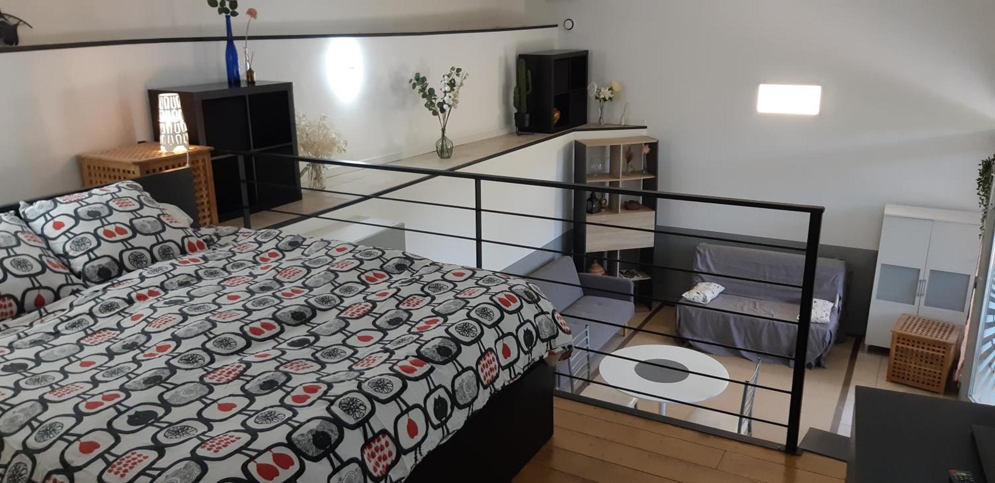 Petit Loft Face Riviere Apartment Collobrieres Exterior photo